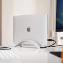 حامل رأسي Twelve South BOOKARC Vertical Macbook Stand - فضي