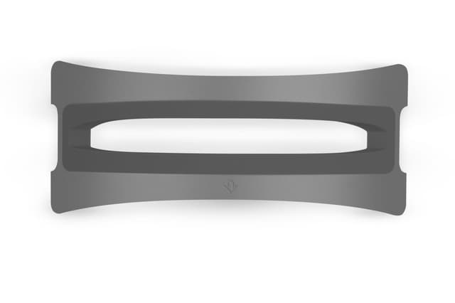 twelve south bookarc vertical macbook stand ergonomic vertical stand desktop space saver premium aluminum cradle holder for apple macbook air 13 macbook pro 13 15 16 space grey