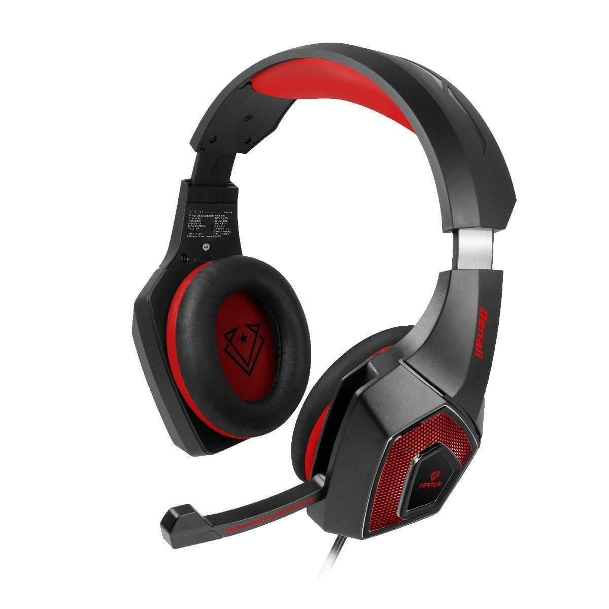 سماعة رأس OVER-EAR COMFORT-FIT 3.5MM GAMING - vertux