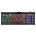 Vertux Amber Pro Performance, Frequency 125Hz, Anti-Ghosting 26 Keys, Rainbow LED, Anti-Ghosting Gaming Keyboard