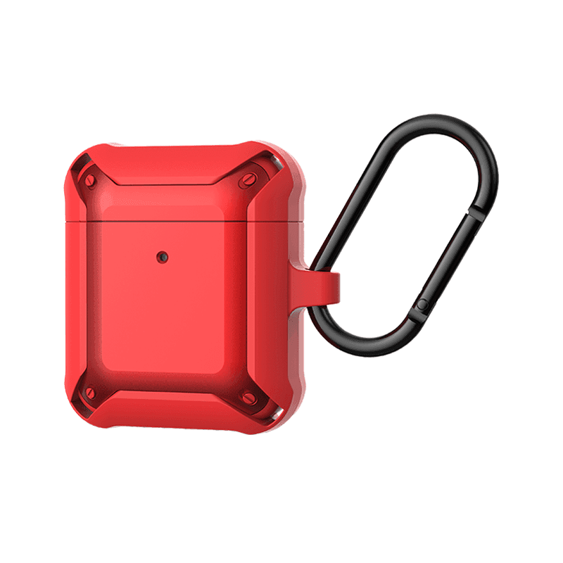 wiwu apc002 protective case for airpods red