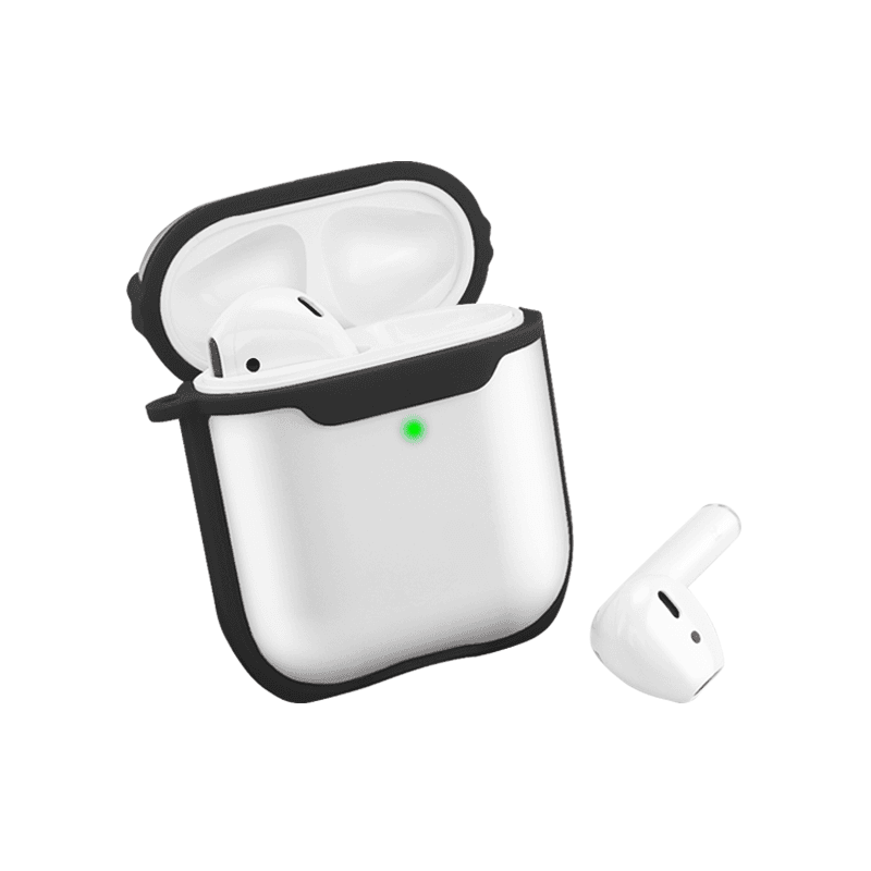 كفر سماعات لاسلكية WIWU BUMPER AIRPODS PROTECTIVE CASE - BLACK