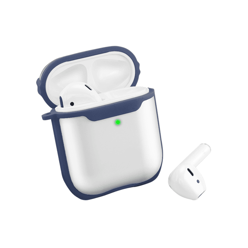 wiwu bumper airpods protective case sapphire blue