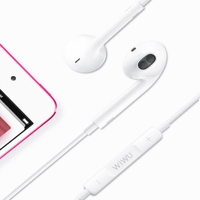 سماعة سلك ايفون وويو Wiwu Lightning Connector