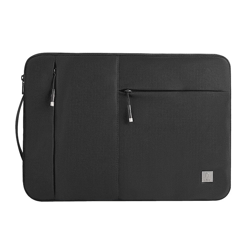 wiwu alpha slim sleeve bag for 14 laptop mackbook air black