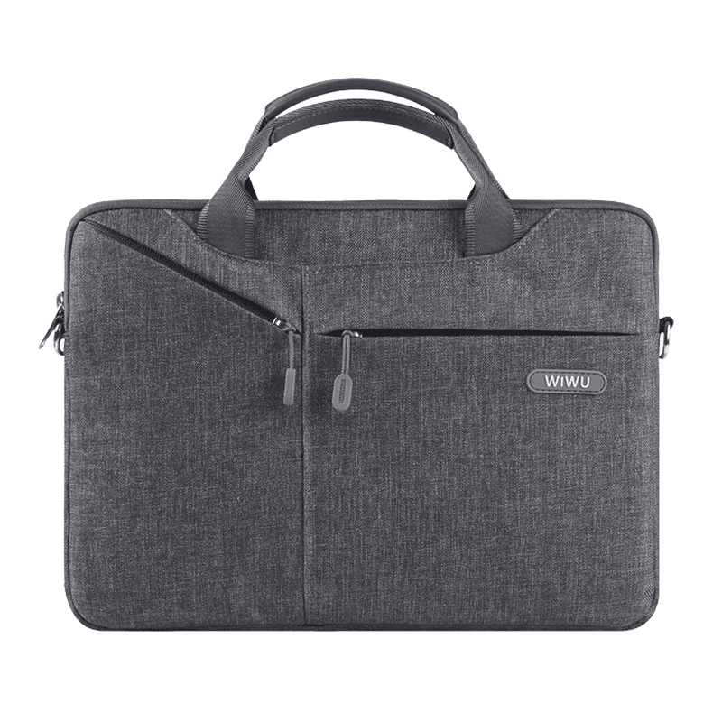 wiwu city commuter bag for 12 laptop ultrabook gray