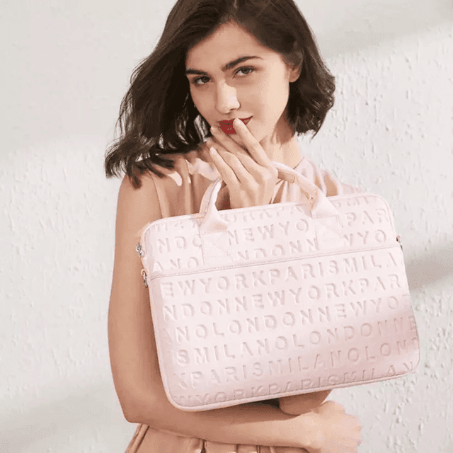 حقيبة اللابتوب المحمولة WIWU COSMO SLIM CASE FOR 13.3" LAPTOP/ULTRABOOK - PINK