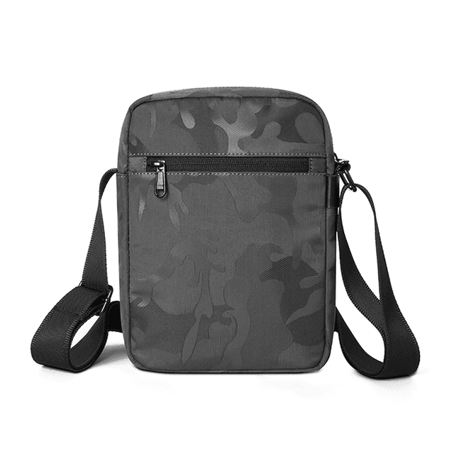 حقيبة الكتف المحمولة WIWU CROSSBODY BAG CAMOUFLAGE PATTERN (240*180*60MM) - BLACK