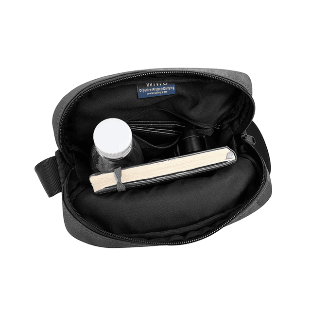 حقيبة الكتف المحمولة WIWU CROSSBODY BAG CAMOUFLAGE PATTERN (240*180*60MM) - BLACK