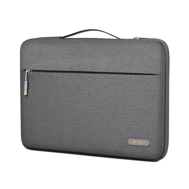 wiwu pilot water resistant high capacity laptop sleeve case 13 3 grey - 75681