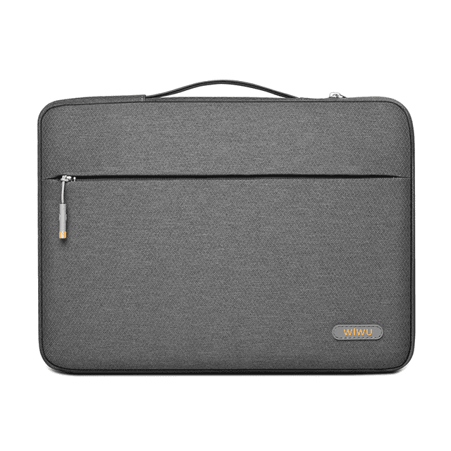 Generic wiwu pilot water resistant high capacity laptop sleeve case 14 grey