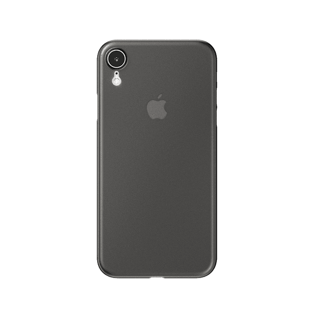 كفر أيفون إكس أر WIWU SKIN NANO MOBILE CASE FOR IPHONE XR - BLACK THROUGH