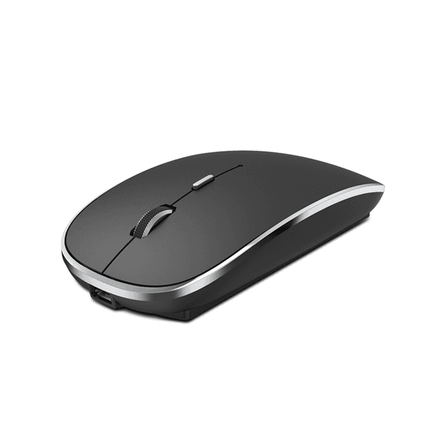 ماوس لاسلكي بلوتوث أسود ويو Wiwu Black Wimice Dual WIreless Dual Modm Mouse