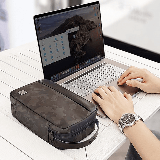 حقيبة الجوازات WIWU JUNGLE POUCH PASSPORT BAG CAMOUFLAGE - GREEN