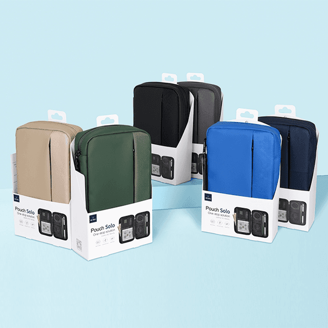 حقيبة اليد المحمولة WIWU POUCH SOLO ONE-STOP SOLUTION (24*15*5CM) - BLUE