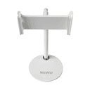 حامل جوال مكتبي مناسب للجوال والتابلت أبيض ويو Wiwu White Giraffe Desk stand For Phone Tablet
