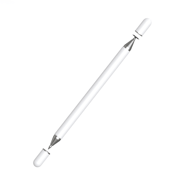 قلم اللمس مع غطاء مغناطيسي WIWU PENCIL ONE 2 IN 1 PASSIVE STYLUS WITH MAGNETIC COVER - WHITE