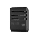 قابس السفر الذكي WIWU UA-302 UNIVERSAL PLUG ADAPTER - BLACK