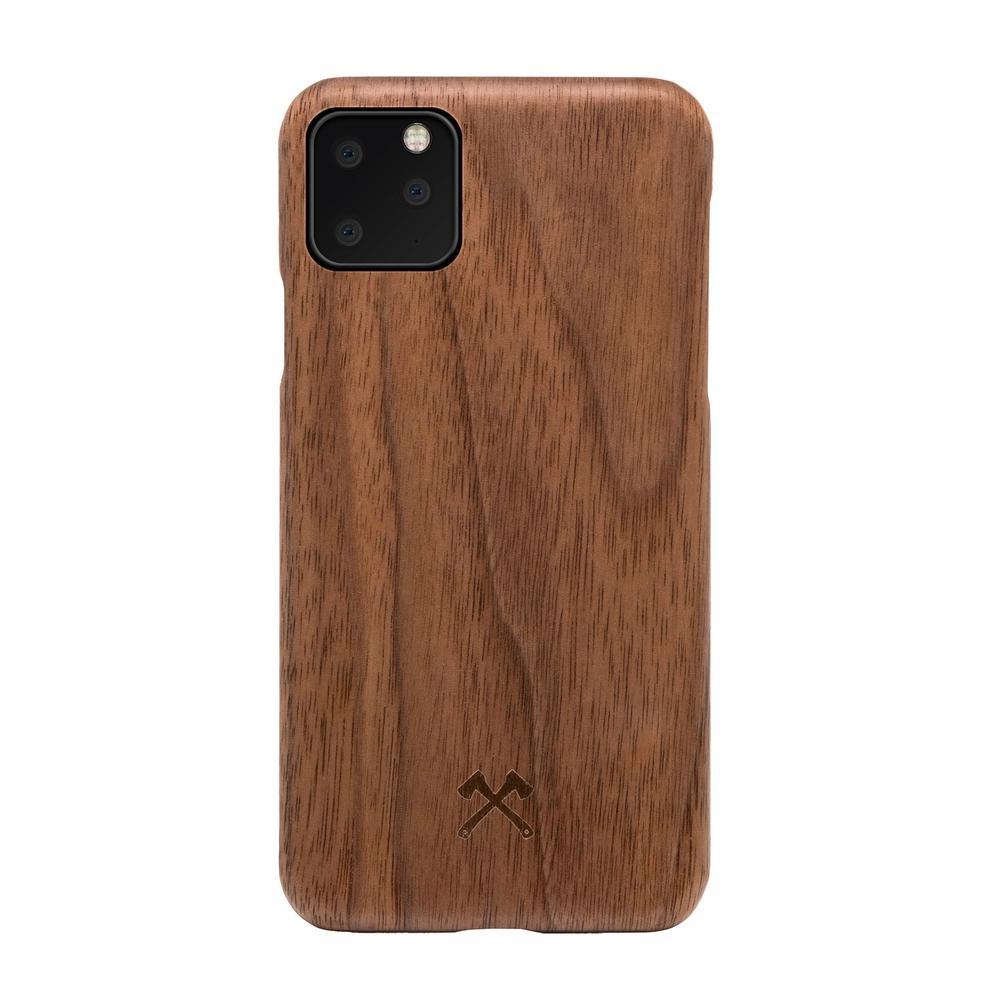 woodcessories slim case for iphone 11 pro walnut