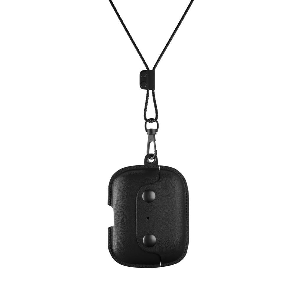 كفر AirPod Pro Leather Necklace WOODCESSORIES - أسود