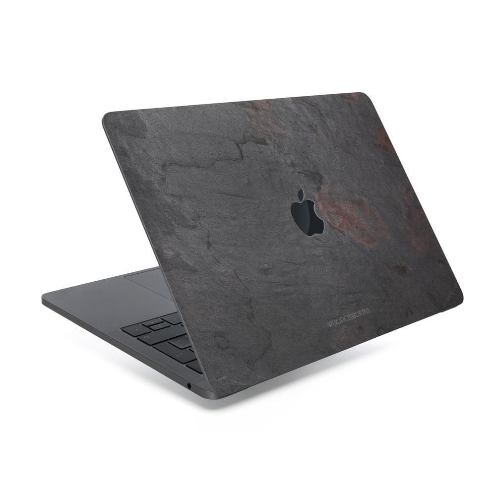 woodcessories ecoskin for macbook 15 pro touchbar volcano black