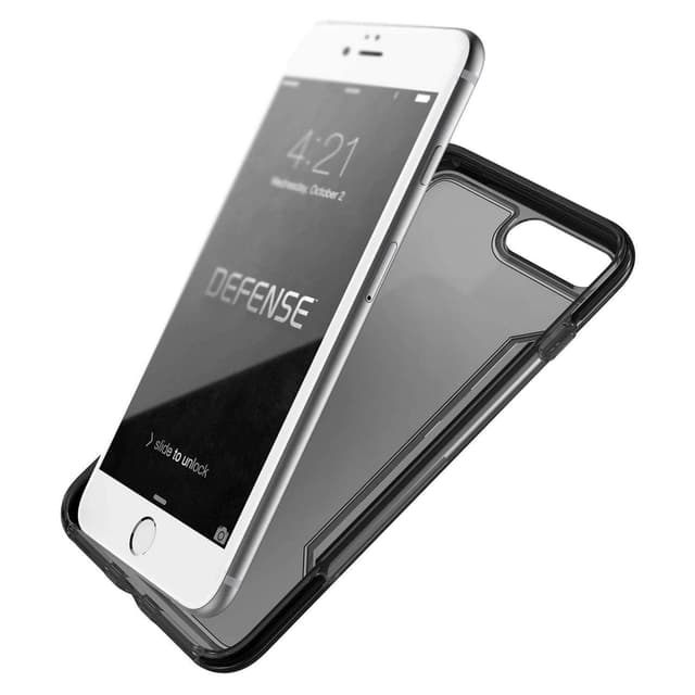 كفر جوال خلفي ديفينس لأجهزة آيفون 8 بلس / 7 بلس أسود  إكس دوريا  X-Doria Defense Clear Back Case Apple iPhone 8 Plus / 7 Plus - Black