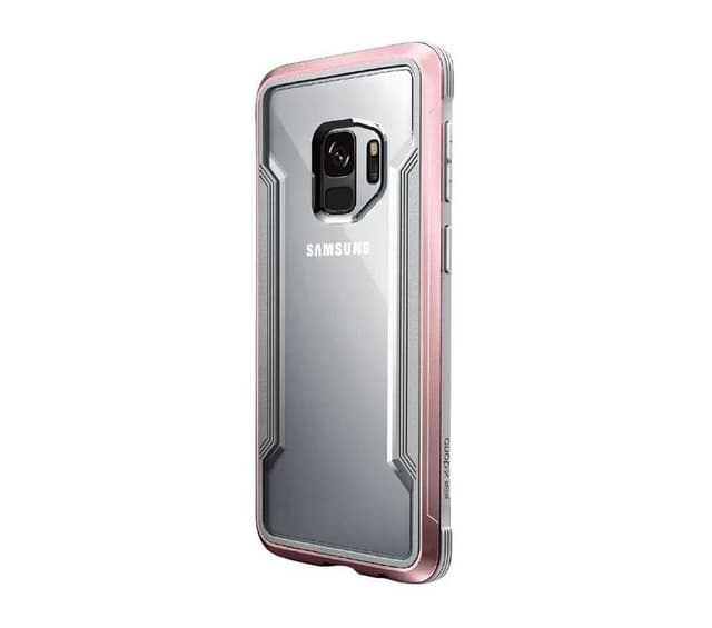  X-Doria Defense Shield Back Case for Samsung Galaxy S9 Plus - Rose Gold
