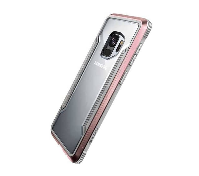  X-Doria Defense Shield Back Case for Samsung Galaxy S9 Plus - Rose Gold