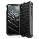X-Doria Defense Lux Back Case Apple iPhone X - Black carbon Fiber