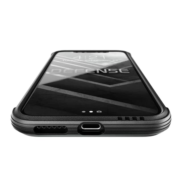 X-Doria Defense Lux Back Case Apple iPhone X - Black carbon Fiber