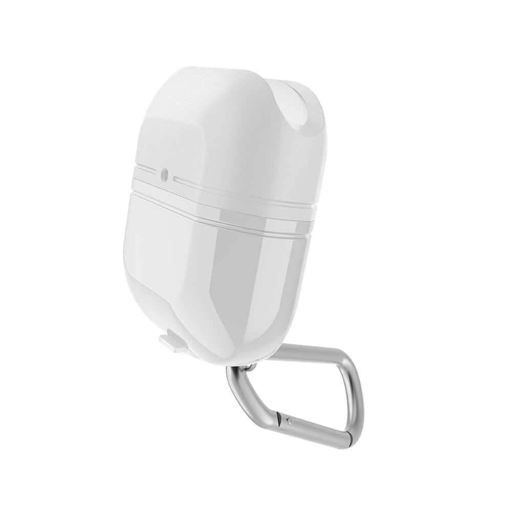 حافظة سماعات X-Doria Defense Journey Case for AirPods 1/2 - White