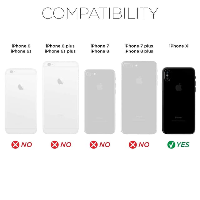 X-Doria Defense Glass Screen Protector Apple iPhone X - Clear