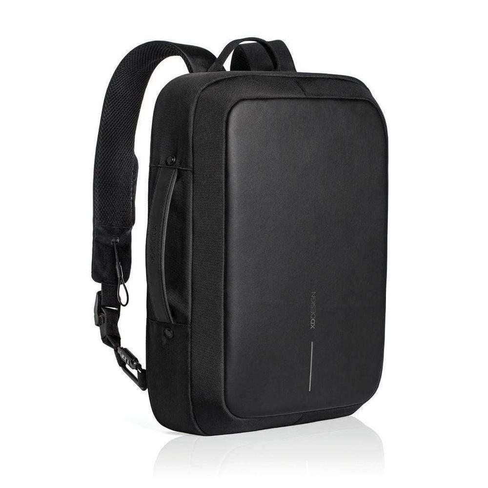 xd design bobby bizz anti theft backpack briefcase black