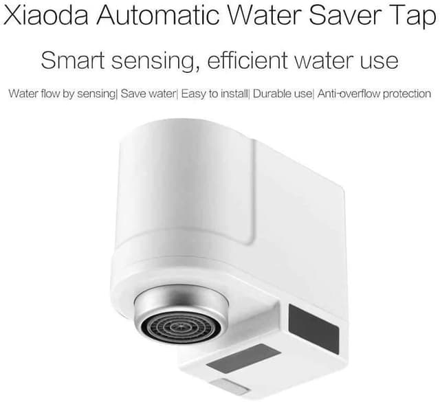 مستشعر المغسلة الأوتوماتيكي Xiaoda Automatic Water Saver Tap - أبيض