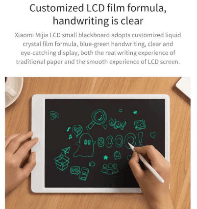 سبورة أطفال مع قلم مغناطيسي أبيض شاومي Xiaomi White Magnetic Pen Mi LCD Blackboard