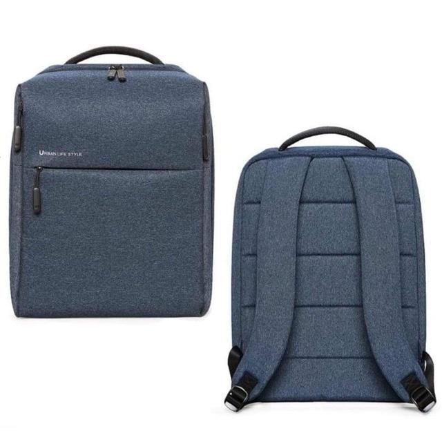 Xiaomi mi city backpack light greydark grey dark blue