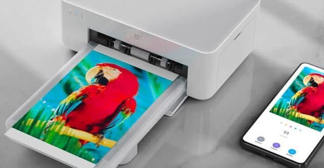 طابعة لاسلكية محمولة لطبع صور 6 انش بالألوان من الهاتف - شاومي