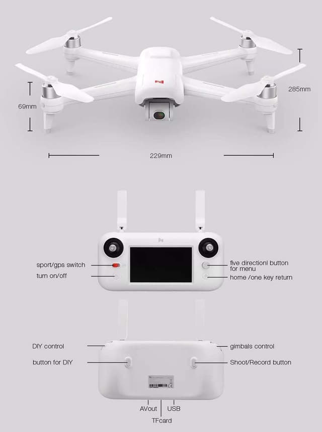 Xiaomi mi fimi a3 drone global