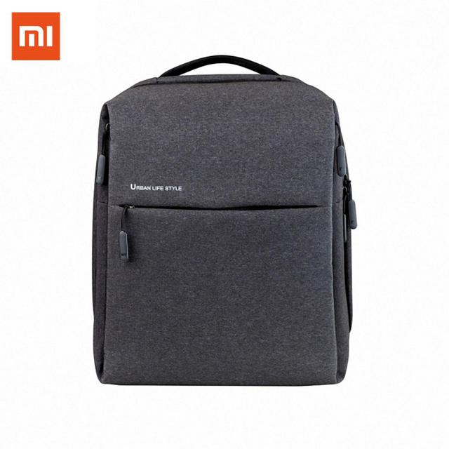 Xiaomi mi city backpack light greydark grey dark blue