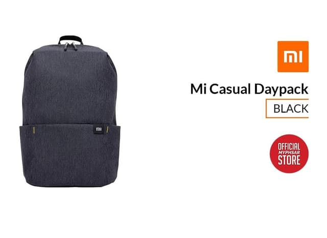 حقيبة ظهر عصرية وأنيقة من شاومي - أسود