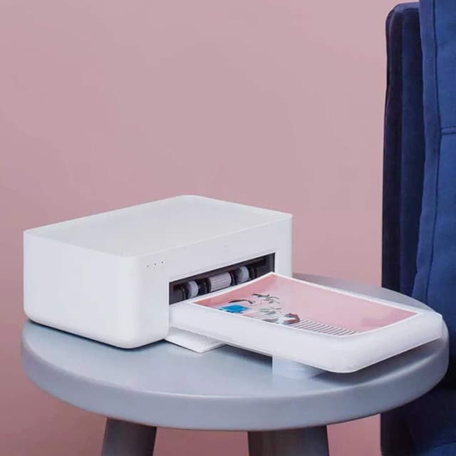 طابعة لاسلكية محمولة لطبع صور 6 انش بالألوان من الهاتف - شاومي