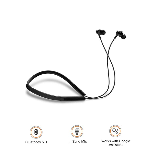 Xiaomi mi bluetooth neckband earphones black