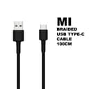 مواصفات كابل الشحن Mi Type-C المضفر 100 سم - الأسود - شاومي