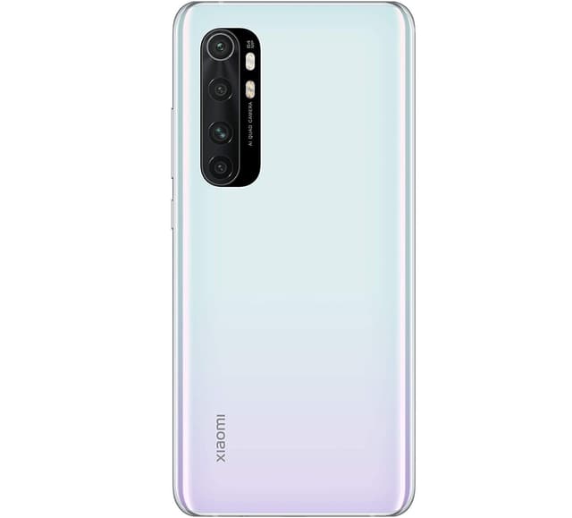 موبايل شاومي نوت 10 لايت Xiaomi Mi Note 10 Lite - رامات 6 جيجا - 128جيجا تخزين- أبيض