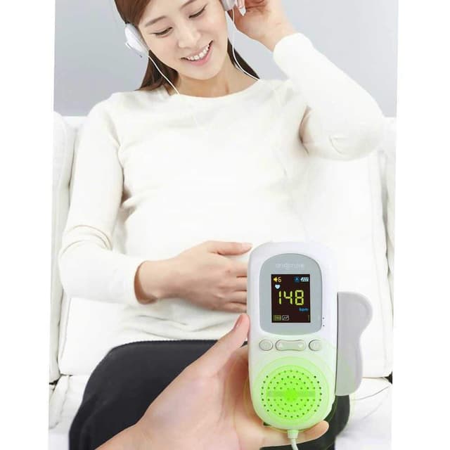 جهاز نبض الجنين في المنزل مع شاشة ال اي دي شاومي Xiaomi Led Home Fetal Heart Rate Monitor