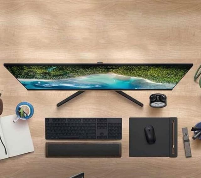 شاشة كمبيوتر 23.8 بوصة من شاومي Xiaomi Mi Desktop Monitor 1C Full HD