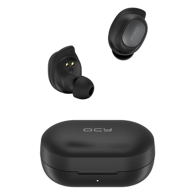 سماعات بلوتوث  Mi QCY T9S Wireless Bluetooth earphones Headphones  سوداء