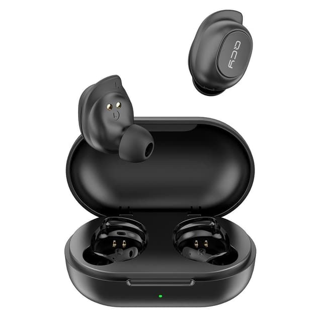 سماعات بلوتوث  Mi QCY T9S Wireless Bluetooth earphones Headphones  سوداء