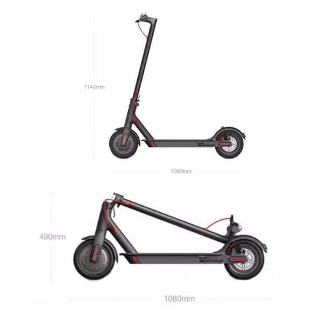 xiaomi mi electric scooter m365 black