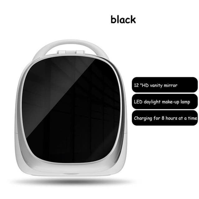 صندوق تنظيم المكياج مع مرآة ذكية Elfa Magic box